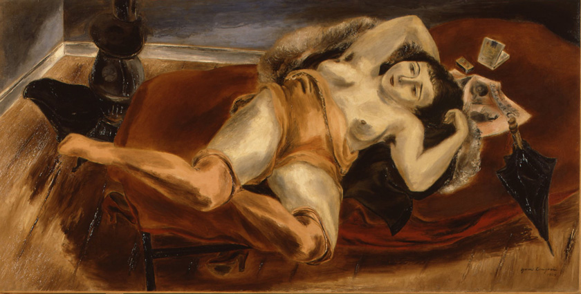 コレクション・ストーリーズ　日本近代の美術<br>国吉康雄《横たわる裸婦》1929年