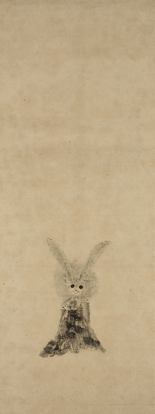 도쿠가와 이에미쓰《토끼 그림》17세기 전반