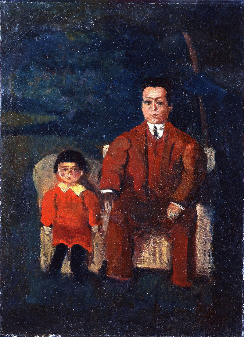 Oil on canvas, 1924<br>660×510mm