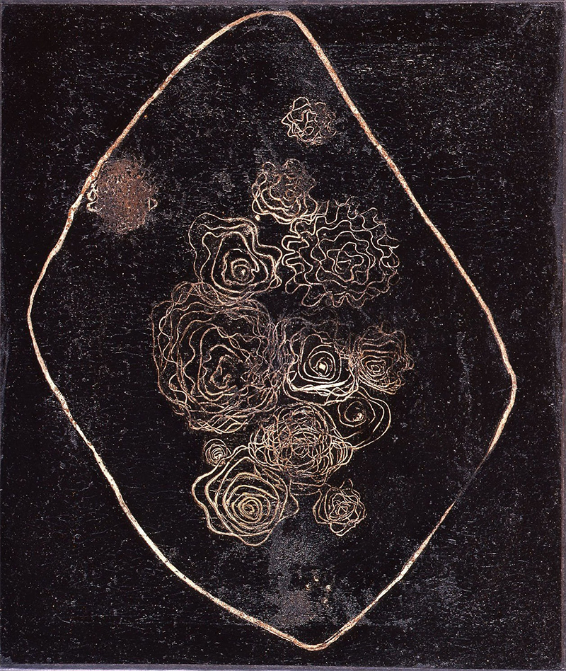 油彩・キャンバス<br>1933(昭和8)<br>534×457mm<br>独立美術協会第3回展