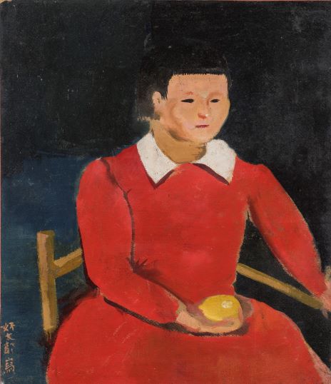 《檸檬持てる少女》1923(大正12)年