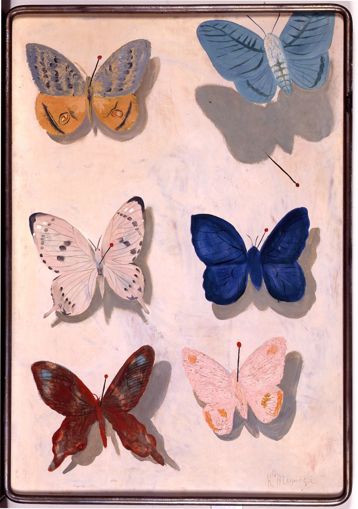 飛ぶ蝶　1934(昭和9)年